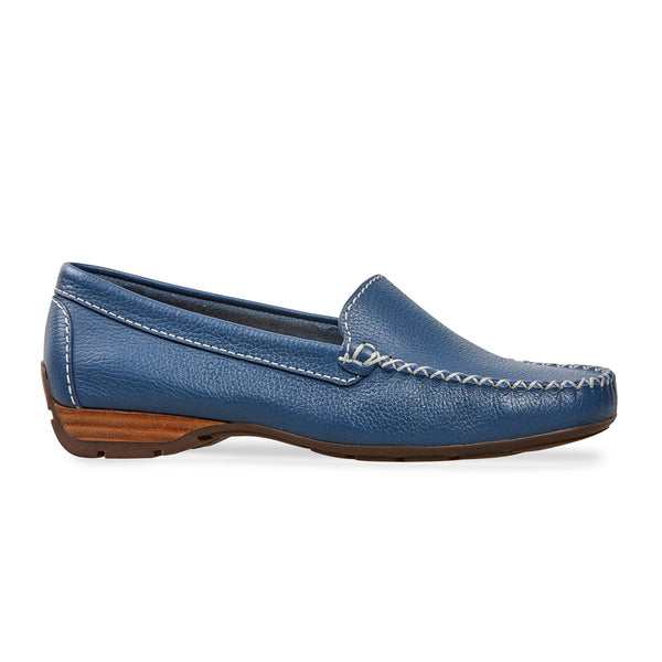 Van Dal Sanson Denim Leather Loafers - elevate your sole