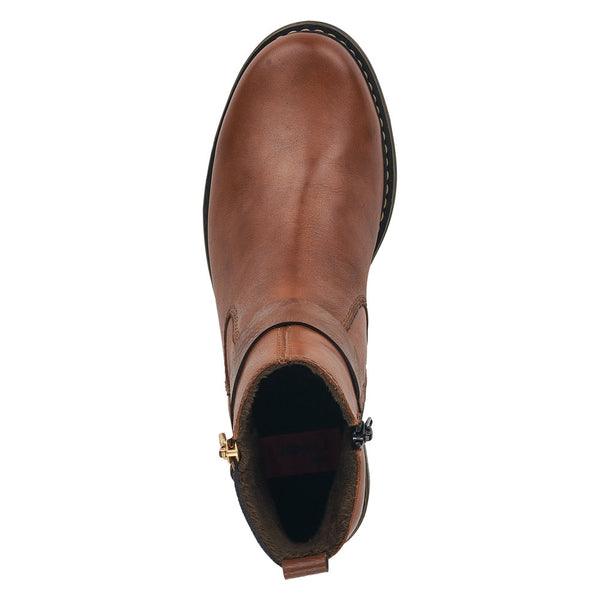 Rieker - Flat Ankle Boots Brown - Z4959-22, The Shoe Horn