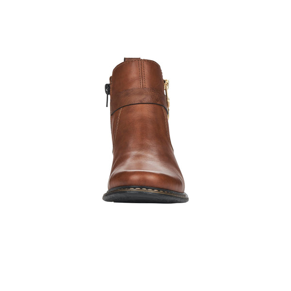 Ladies tan leather on sale ankle boots uk