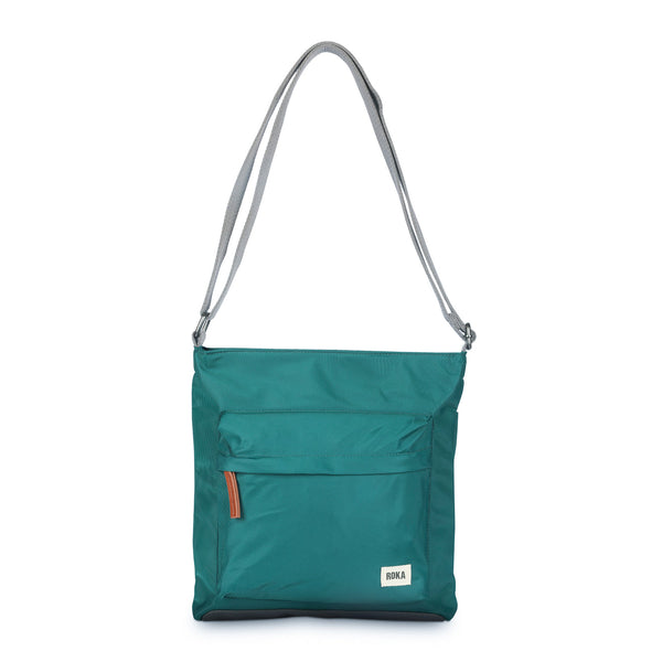 Roka Kennington B Crossbody Recycled Nylon Teal