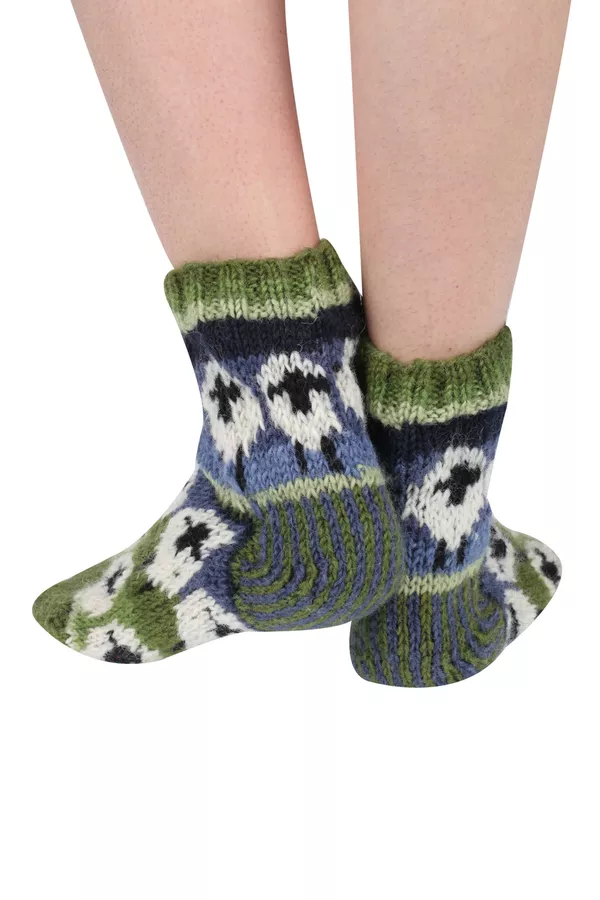 Pachamama Flock Of Sheep Sofa Socks