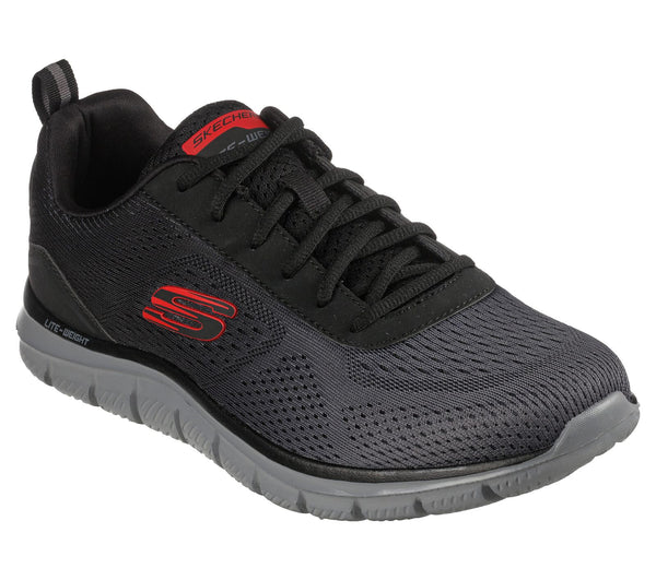 Skechers charcoal running on sale shoes